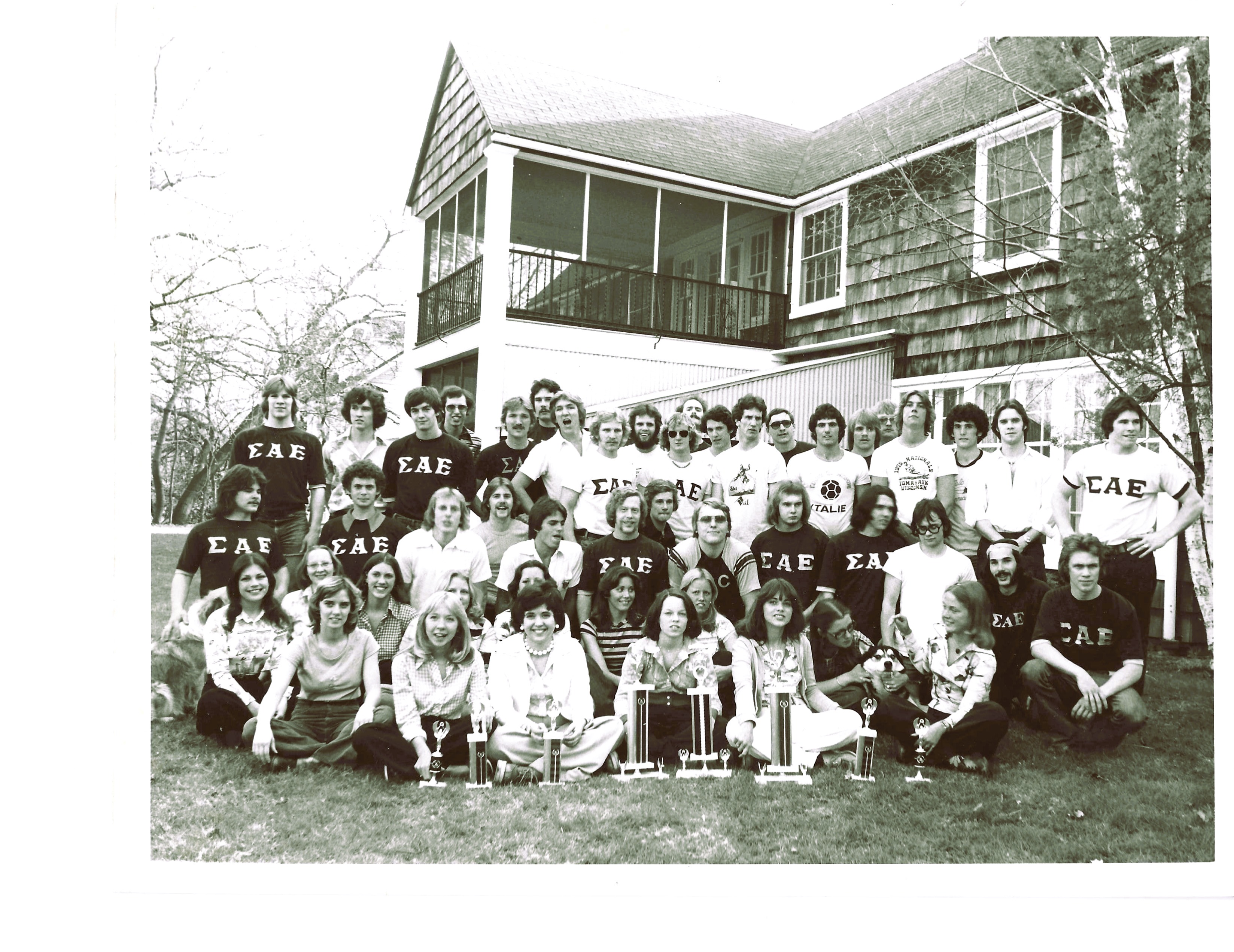 Michigan Delta chapter photo, April 1976
